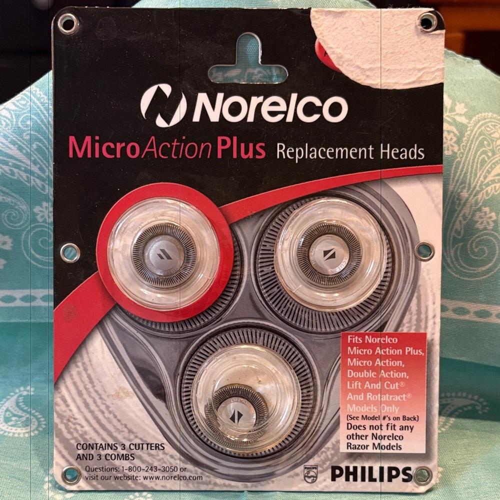 Norelco MicroAction Plus HQ4 Replacement Shaving Hesds